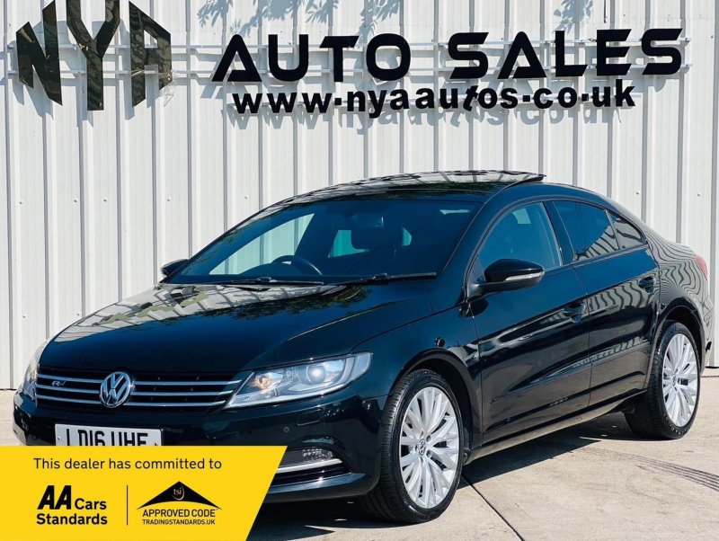 VOLKSWAGEN CC 2.0 TDI BlueMotion Tech GT Black Edition DSG Euro 6 (s/s) 4dr